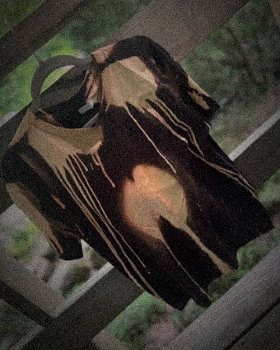 A hand-dyed Shera Simone piece