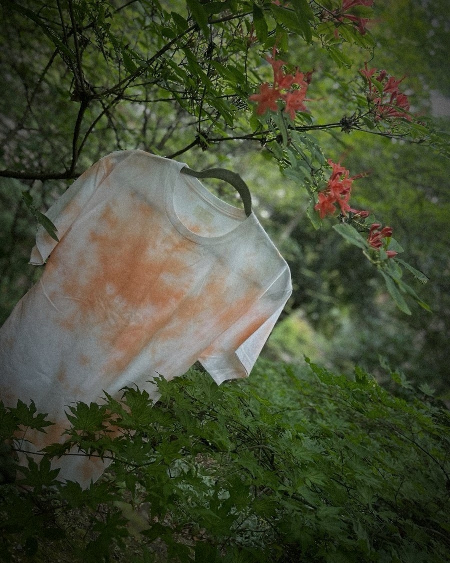 Soft peach wash piece